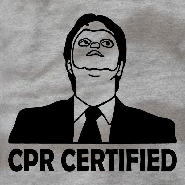 CPR Certified Dwight Schrute - Ladies Tee