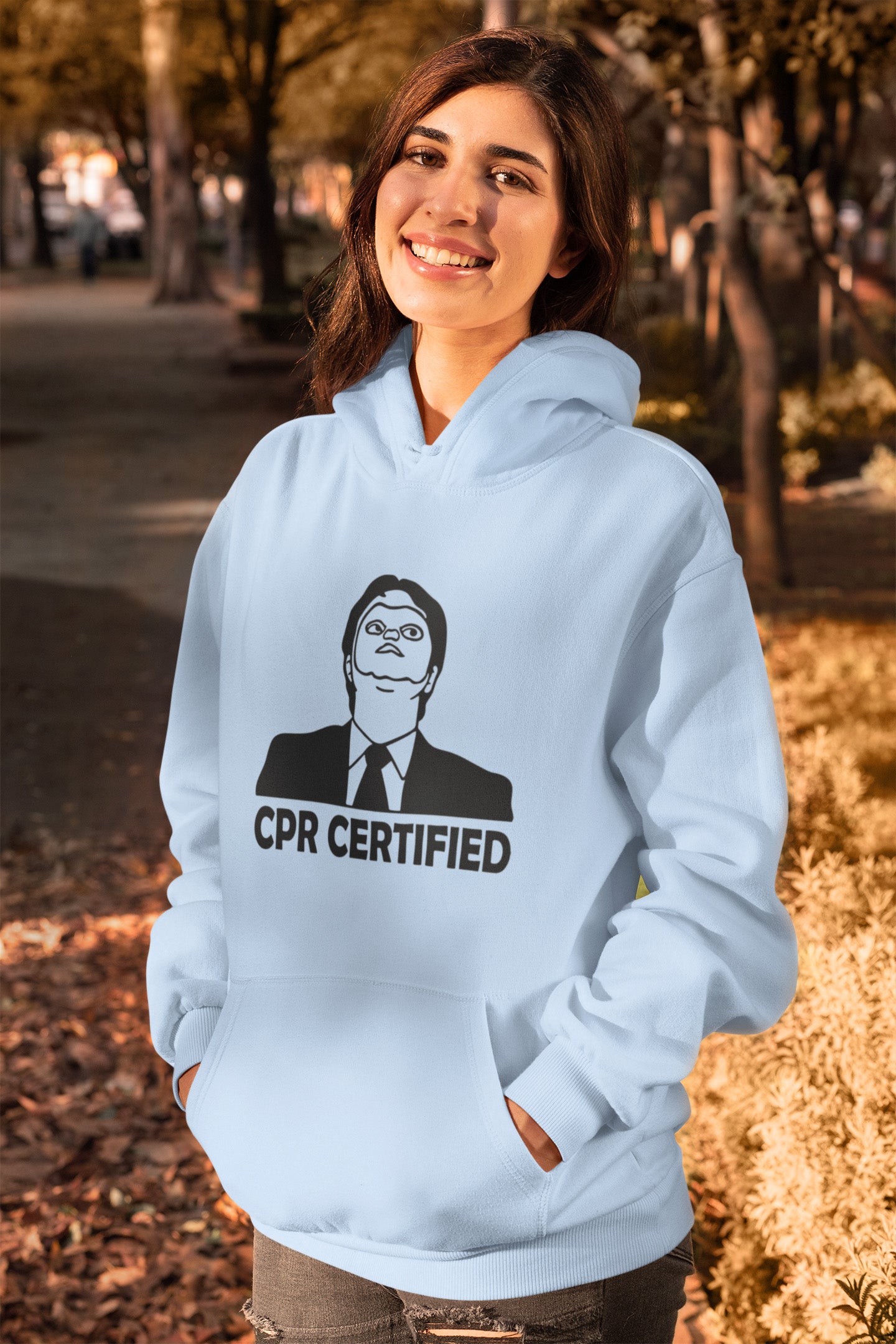 CPR Certified Dwight Schrute - Hoodie