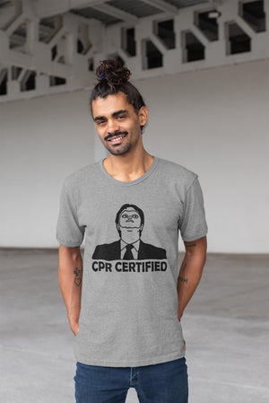 CPR Certified Dwight Schrute - T-Shirt