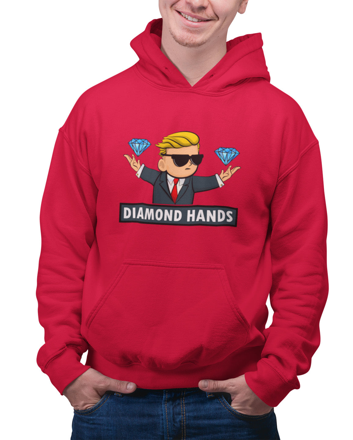 Diamond Hands Wallstreetbets - Hoodie