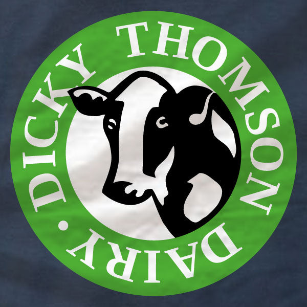 Dicky Thomson Dairy Letterkenny - Long Sleeve Tee - Absurd Ink