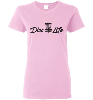 Disc Golf T-Shirt - Disc Life - Ladies Tee - Absurd Ink