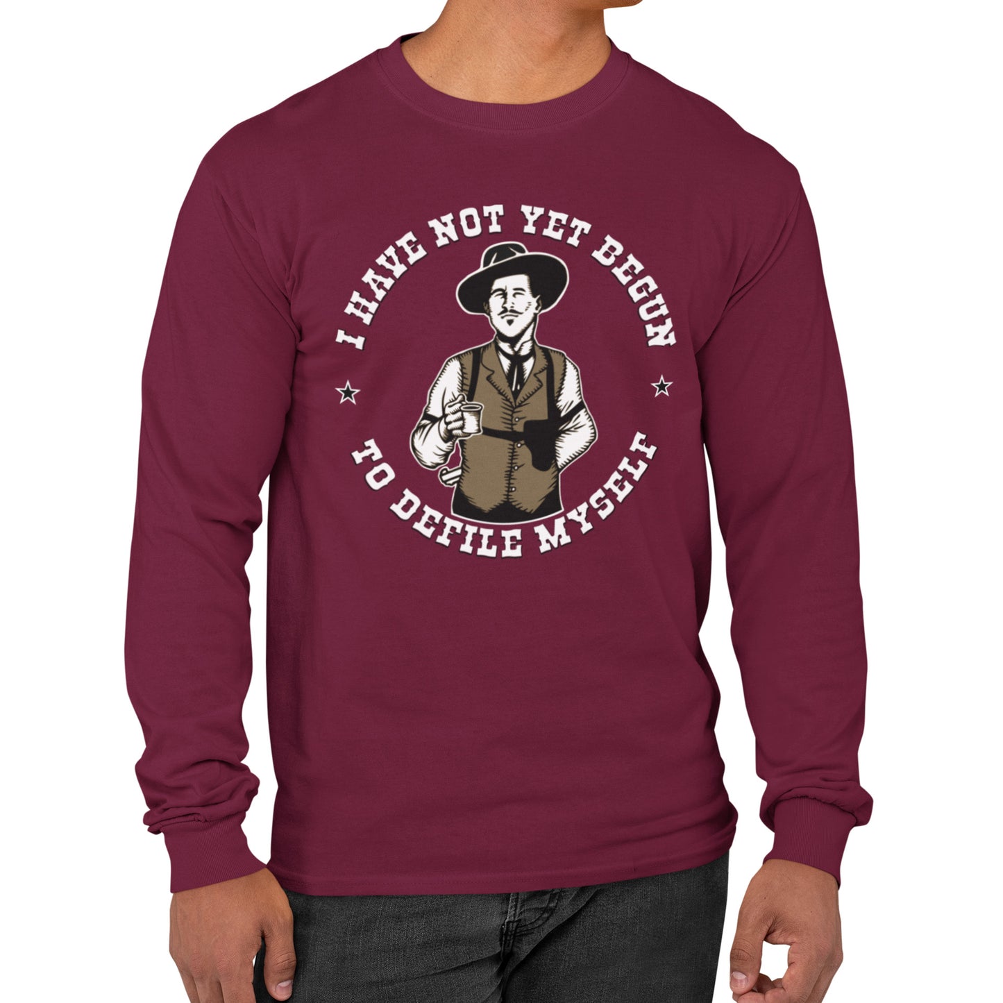 Doc Holliday Defile Myself - Long Sleeve Tee