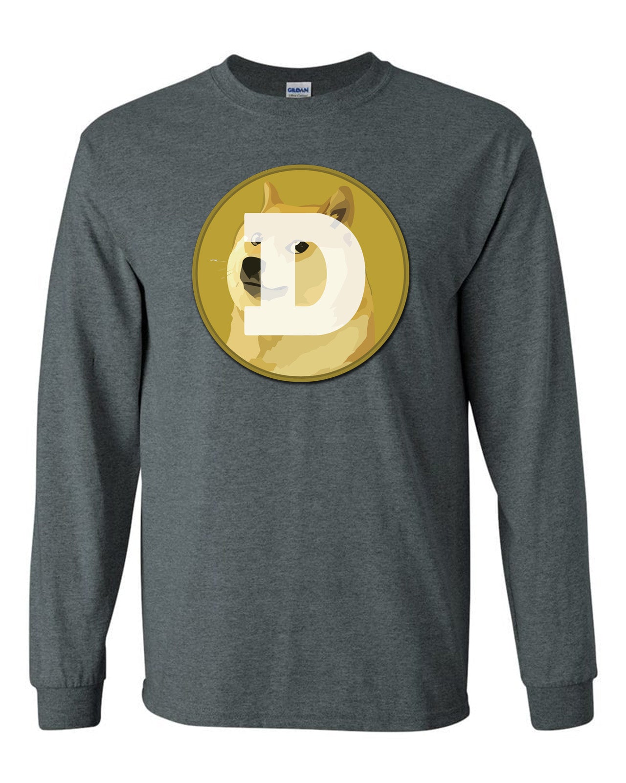 Dogecoin - Long Sleeve Tee