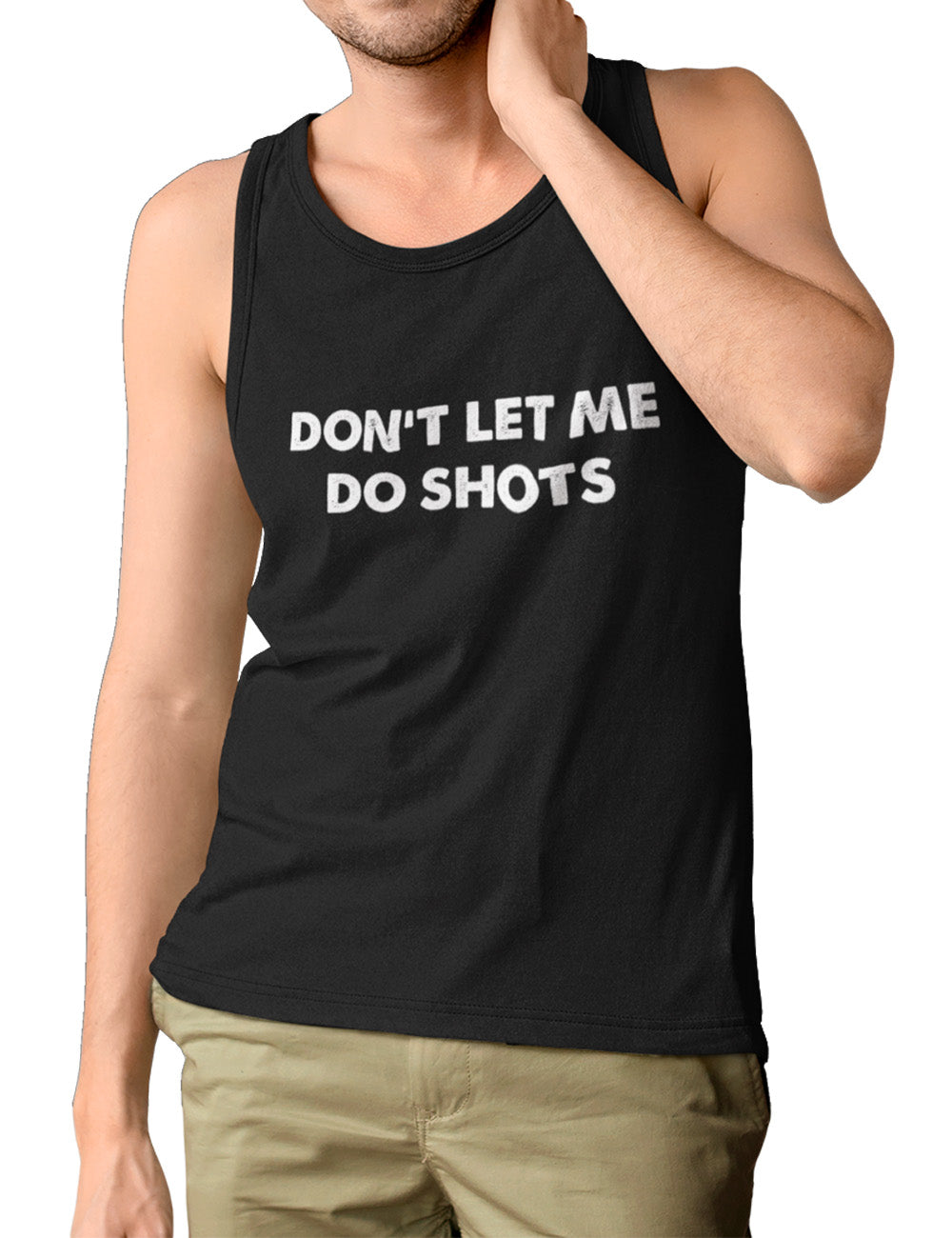 Don't Let Me Do Shots - Tank Top - Absurd Ink