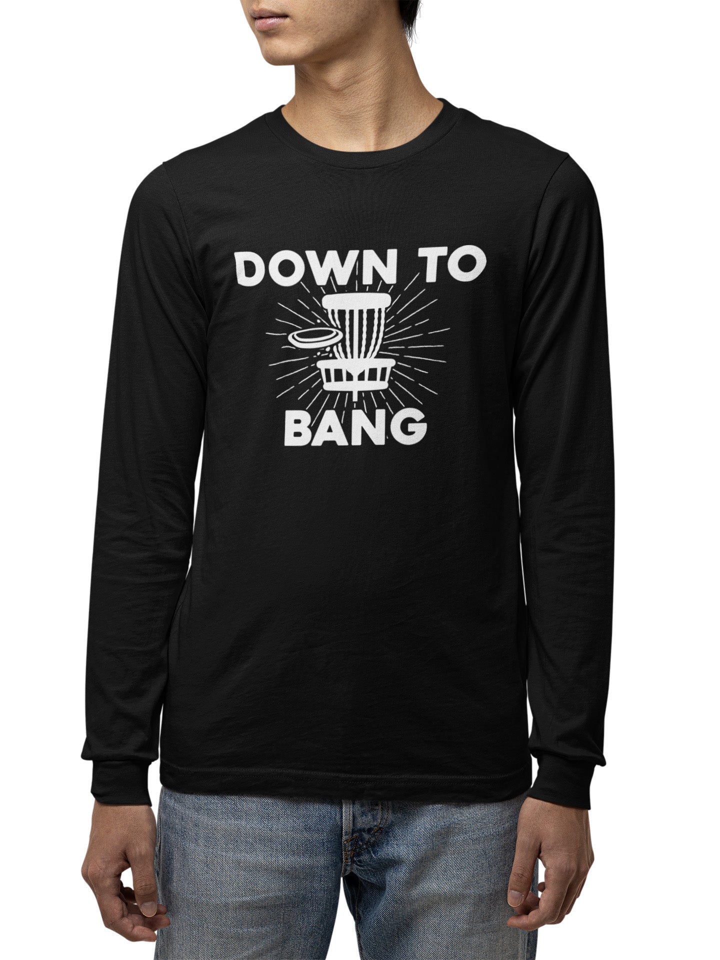 Down To Bang Disc Golf - Long Sleeve Tee