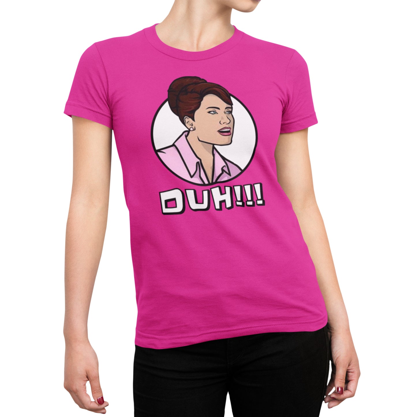 Duh Cheryl Tunt Ladies Tee