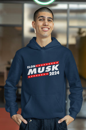 Elon Musk 2024 - Hoodie