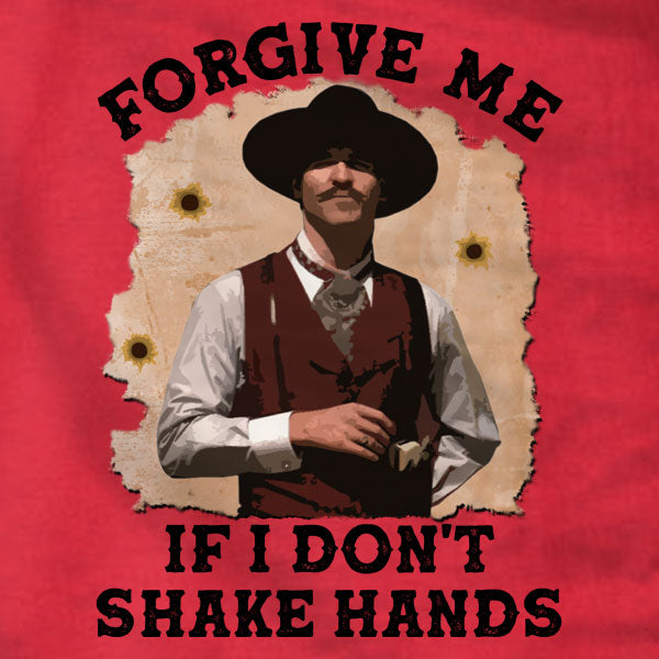 Forgive Me If I Don't Shake Hands - Sweatshirt - Absurd Ink