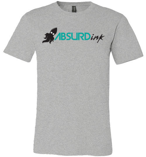 Absurd Ink - Gray Canvas Unisex T-Shirt - Absurd Ink