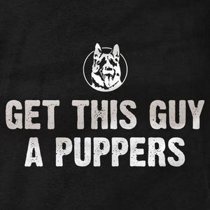 Get This Guy A Puppers - Sweatshirt - Absurd Ink