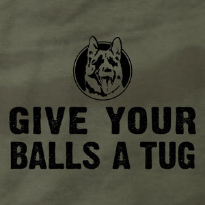 Give Your Balls A Tug - Long Sleeve Tee - Absurd Ink