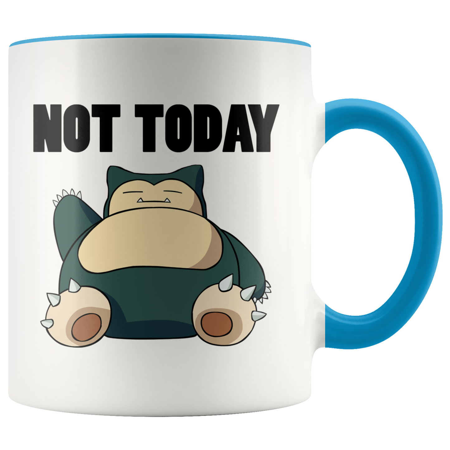 Snorlax Not Today - Mug