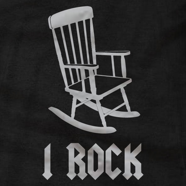 I Rock - Unisex Tee - Rocking Chair - Absurd Ink