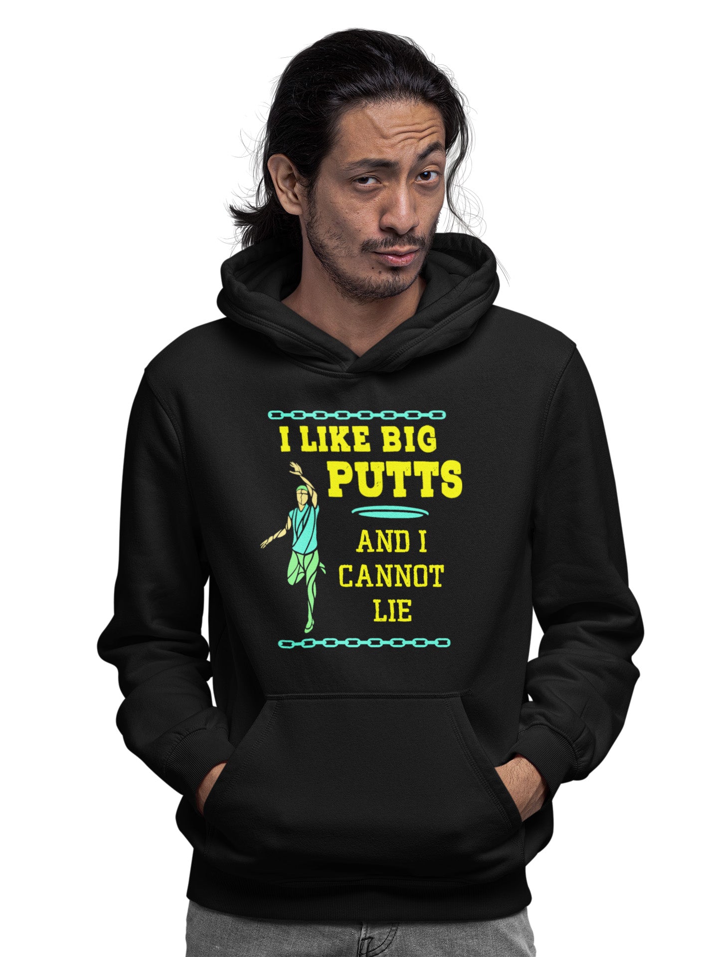 I Like Big Putts Disc Golf - Hoodie