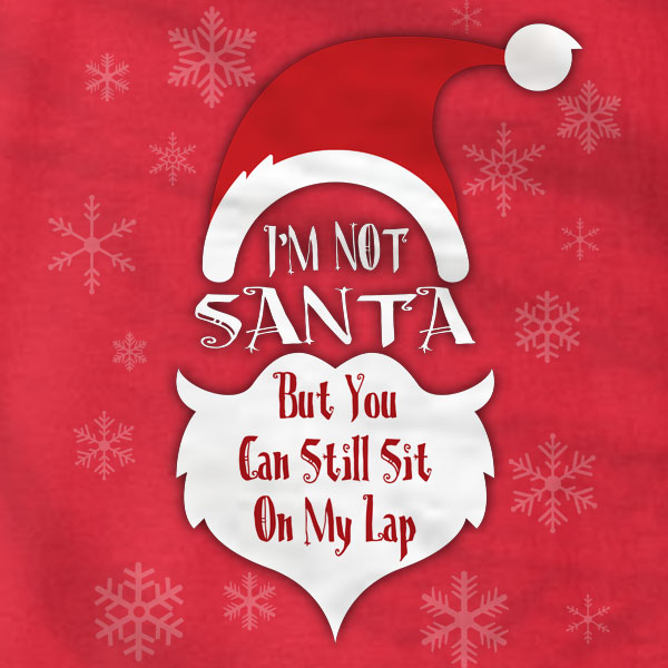 Absurd Santa I'm Not Santa - Long Sleeve Tee – Absurd Ink