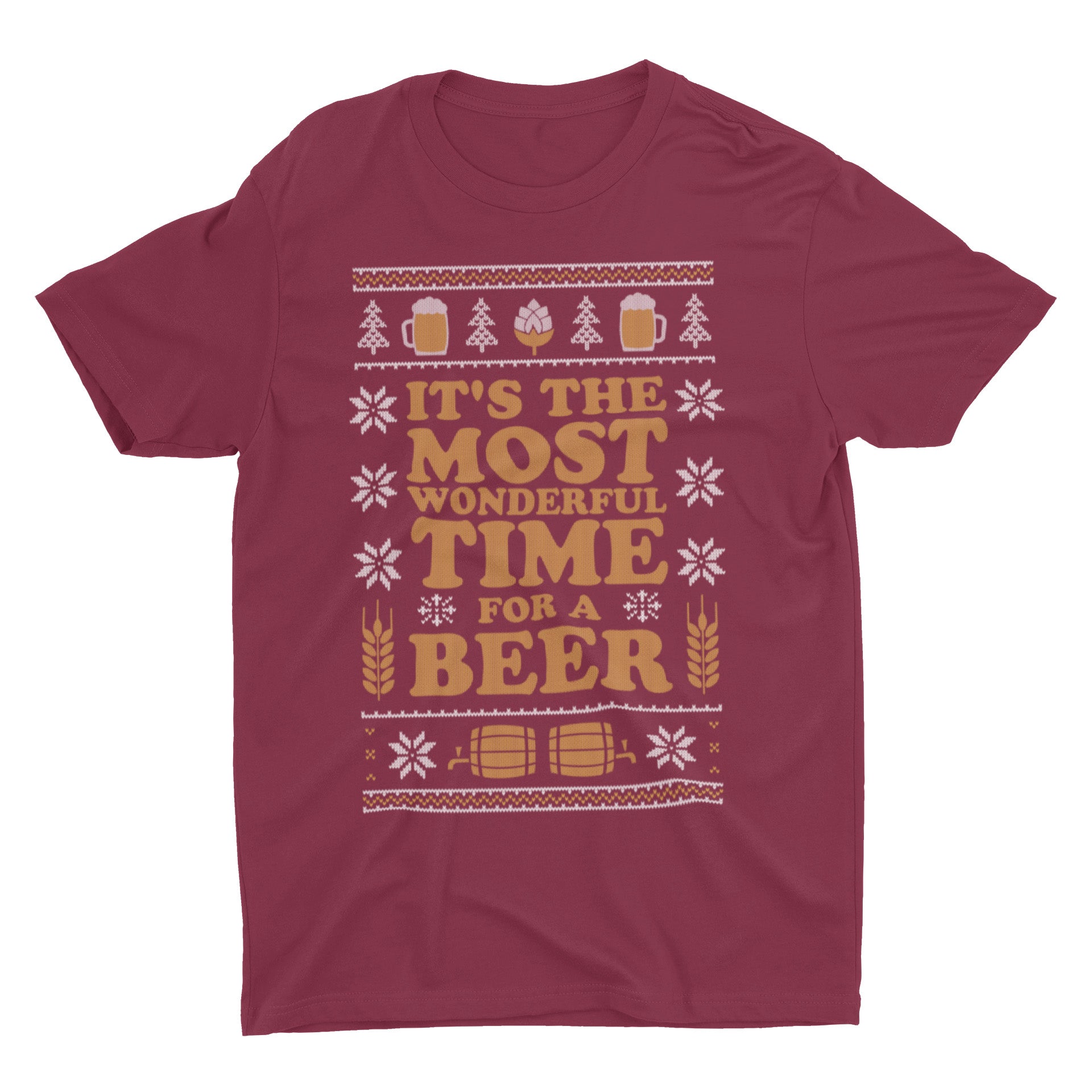 Beer Christmas - T-Shirt - Absurd Ink