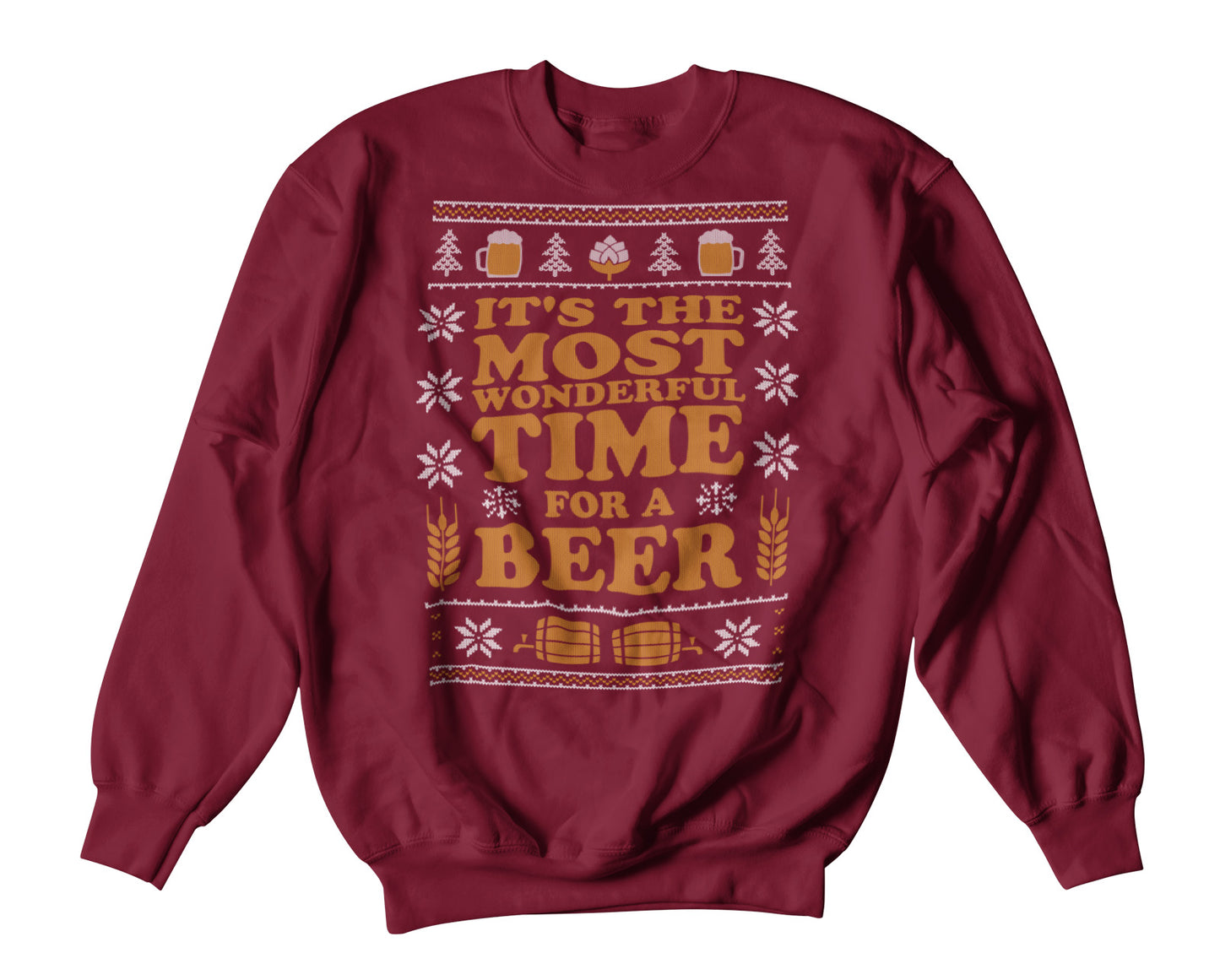 Beer Christmas - Sweatshirt - Absurd Ink