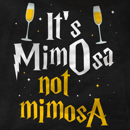 It's MimOsa Not MimosA - Ladies V-Neck - Absurd Ink