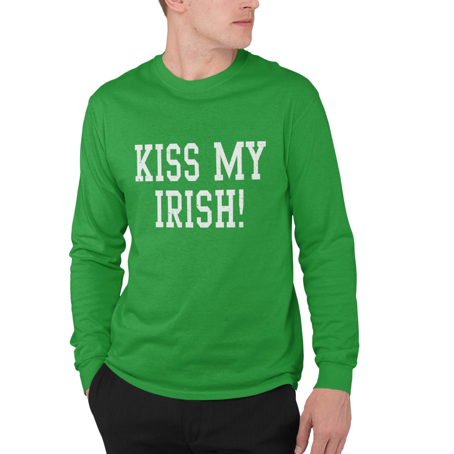 Kiss My Irish - Long Sleeve Tee