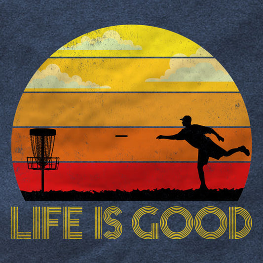 Life is Good Disc Golf - T-Shirt