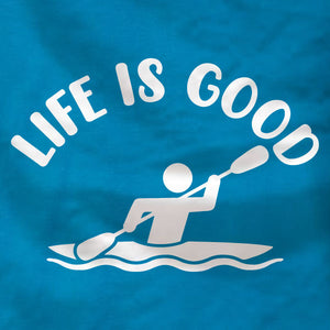 Life is Good - Kayak Ladies Tee - Absurd Ink