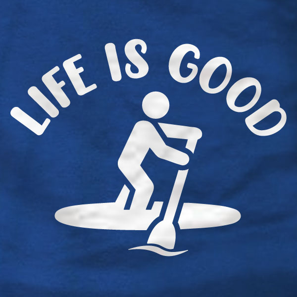 Life Is Good Paddleboard - Tank Top - Absurd Ink