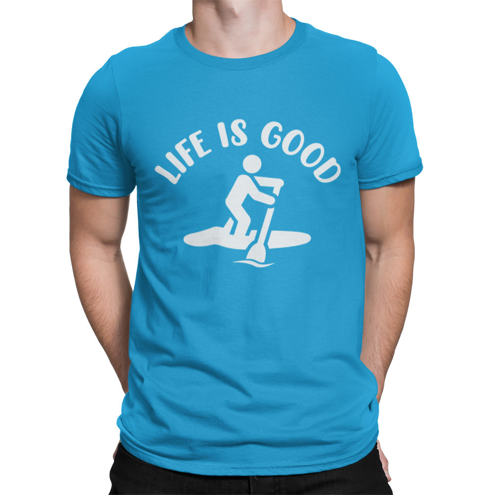 Life Is Good Paddleboard - T-Shirt - Absurd Ink