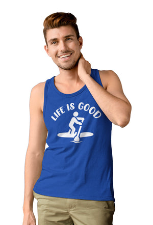 Life Is Good Paddleboard - Tank Top - Absurd Ink