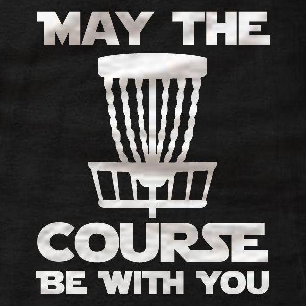 Disc Golf Tank Top - May The Course Be With You - Absurd Ink