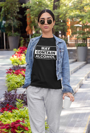 May Contain Alcohol - Ladies Tee