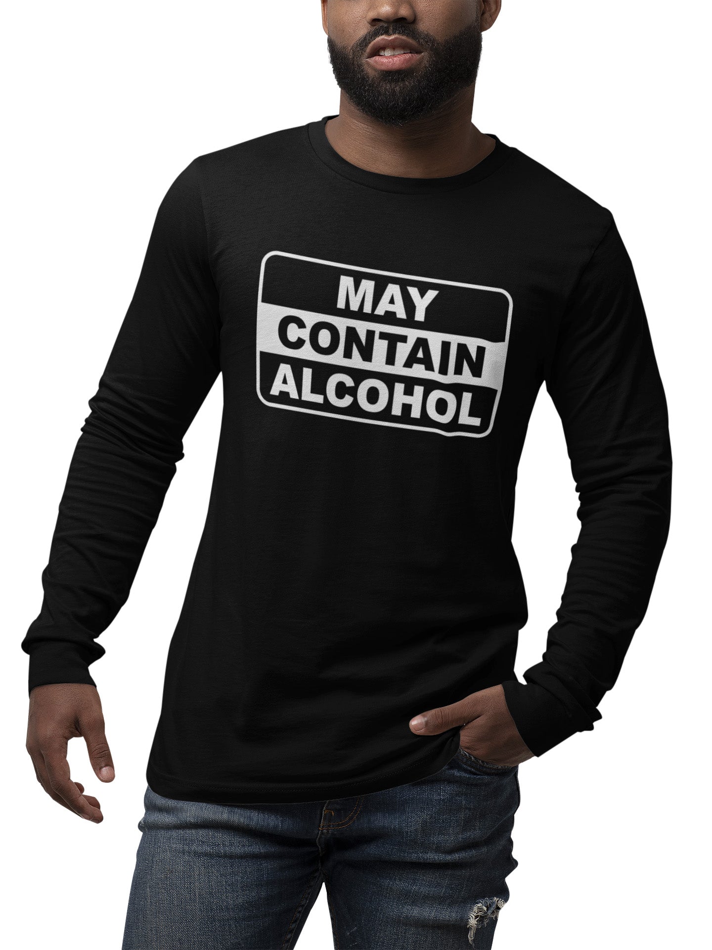 May Contain Alcohol - Long Sleeve Tee