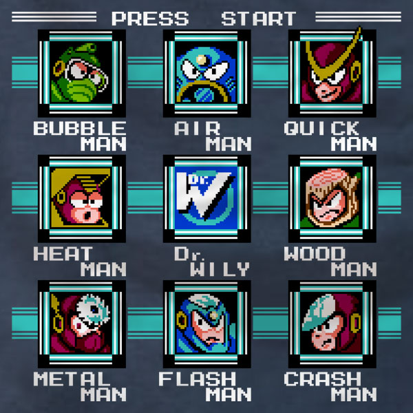 Mega Man 2 Bosses - Hoodie
