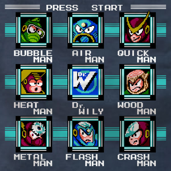 Mega Man 2 Bosses - Sweatshirt