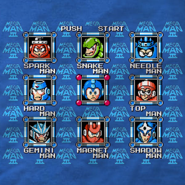 Mega Man 3 Bosses - Hoodie