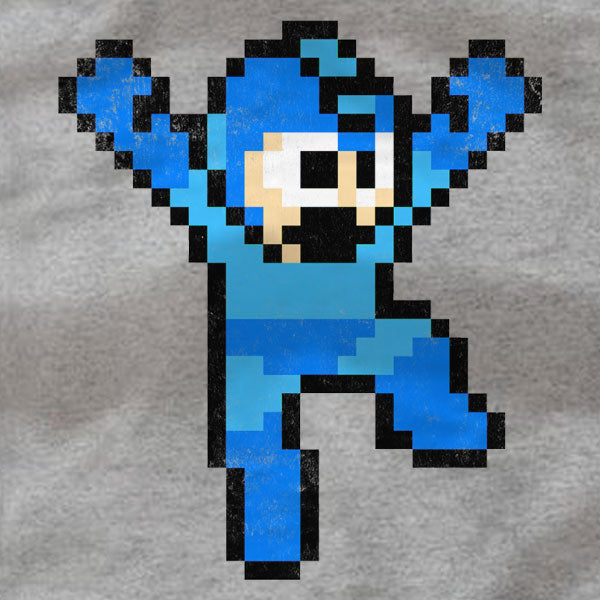 Mega Man 8-Bit - Long Sleeve Tee