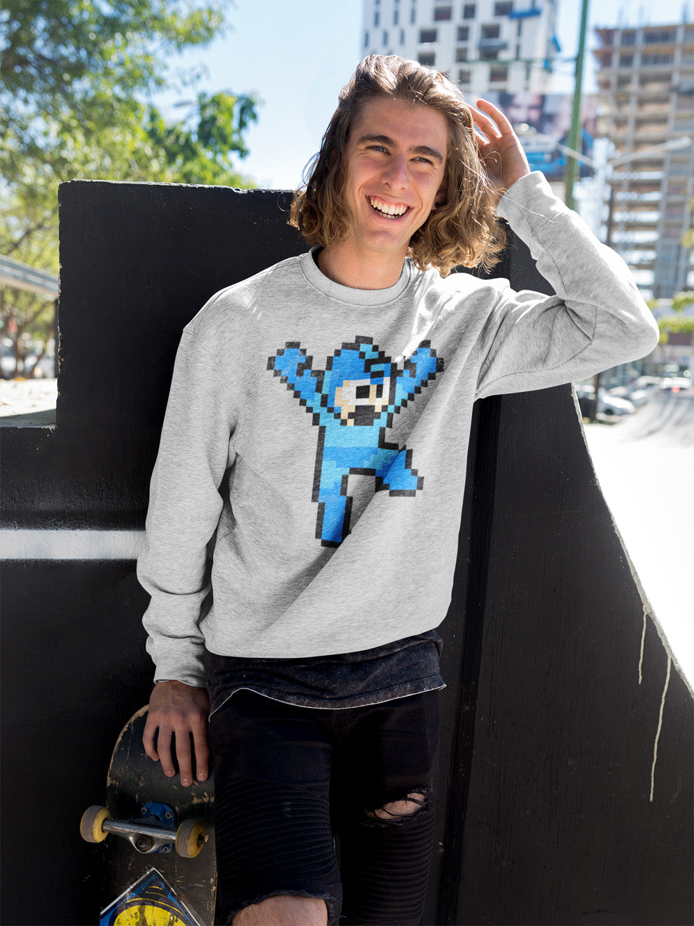 Mega Man 8-Bit - Sweatshirt