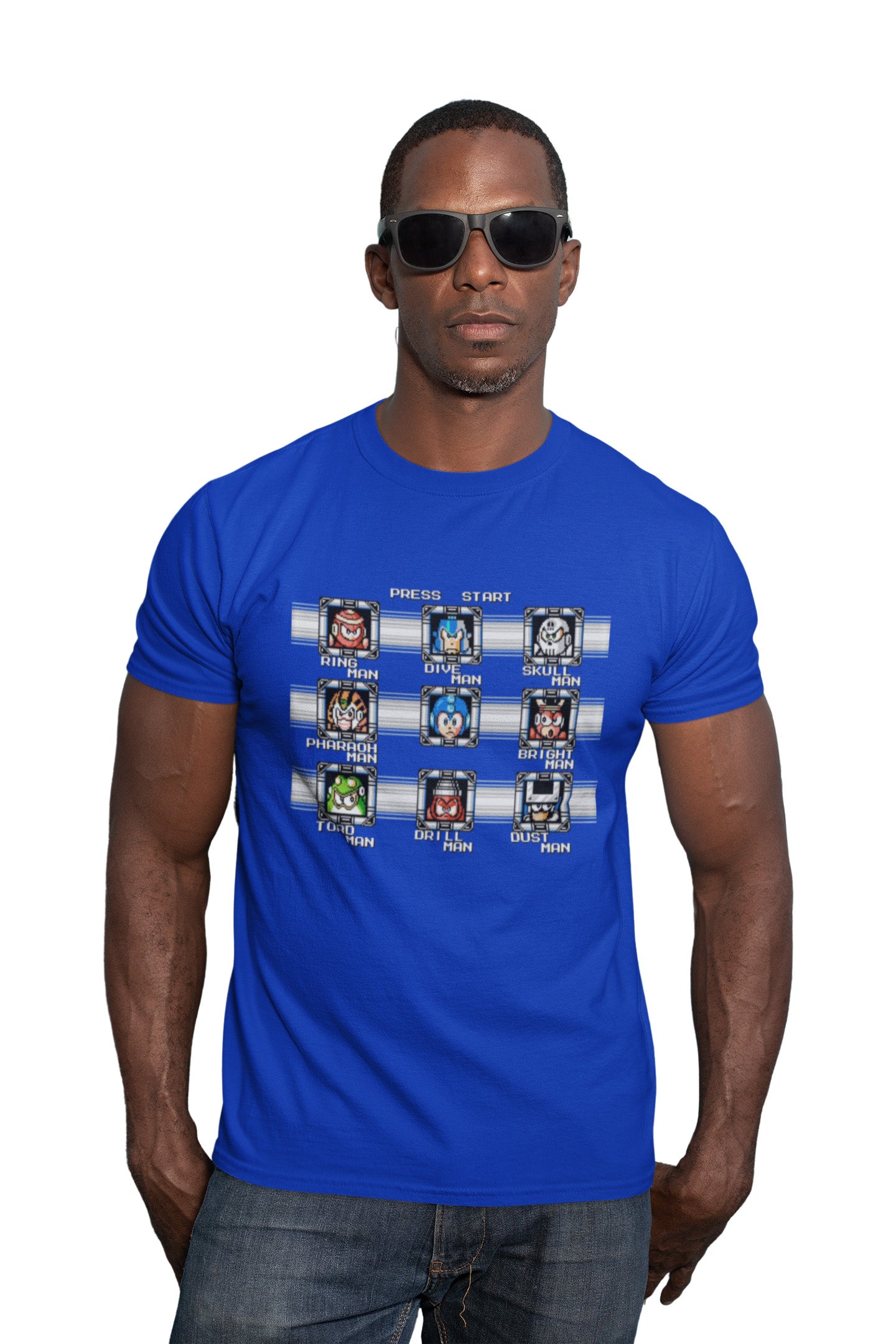 Mega Man 4 Bosses - T-Shirt