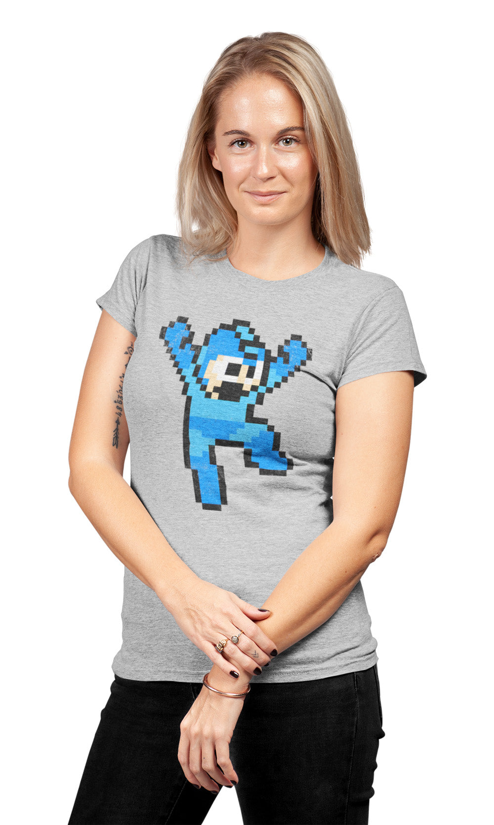 Mega Man 8-Bit - Ladies Tee