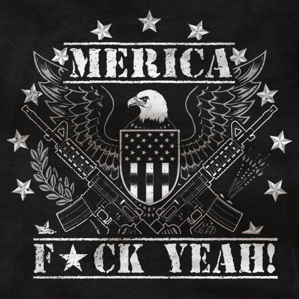 Merica Fuck Yeah - T-Shirt - Absurd Ink