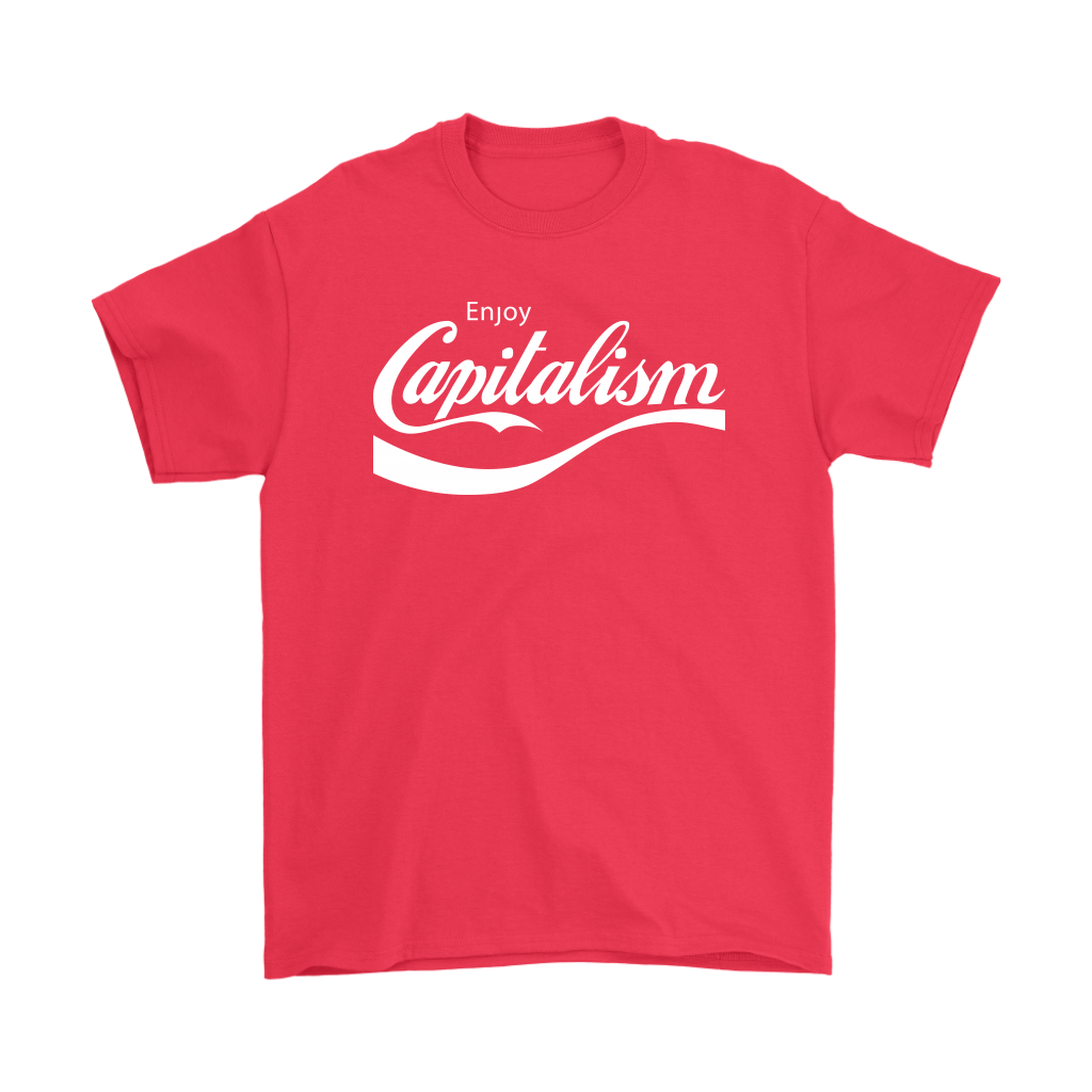 Enjoy Capitalism - T-Shirt - TL - Absurd Ink