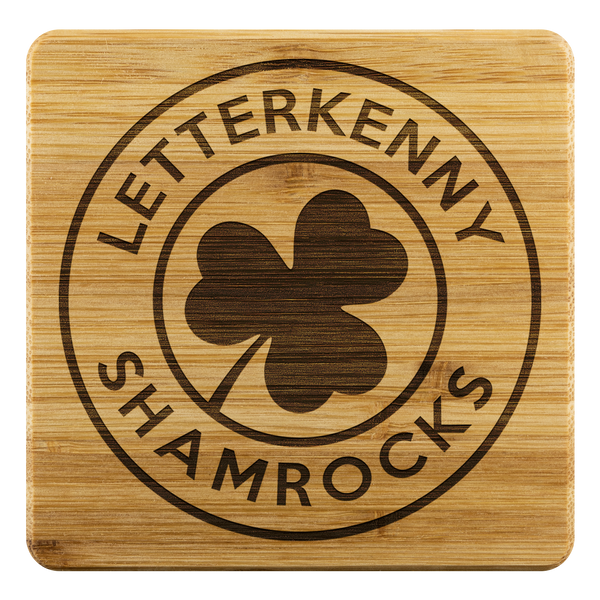Letterkenny Shamrocks - Bamboo Coasters