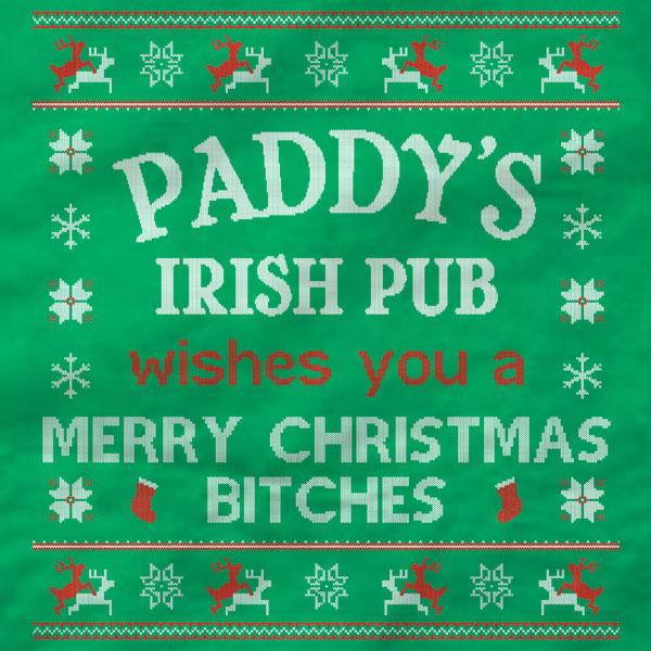 Paddy's Irish Pub Merry Christmas T-Shirt