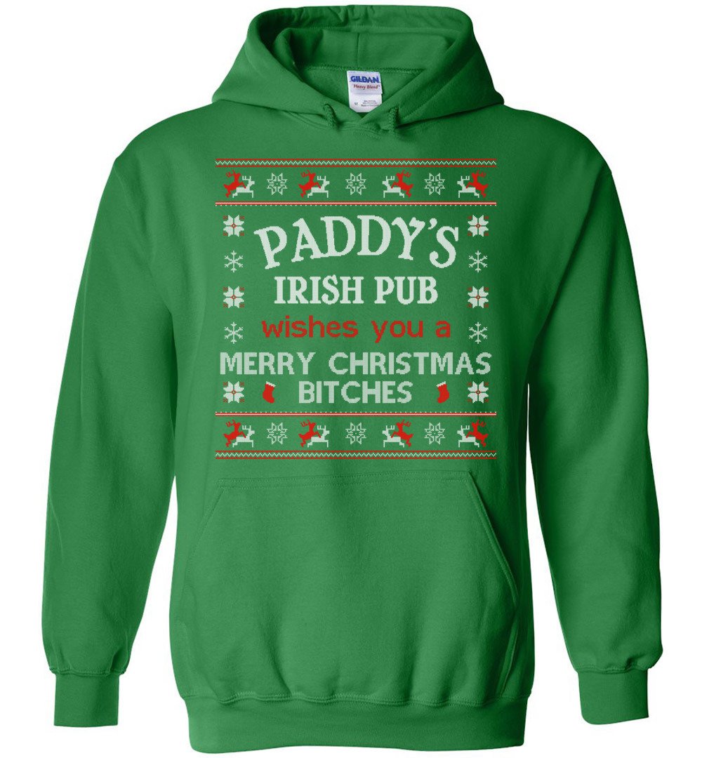 Paddy's Irish Pub Merry Christmas Hoodie