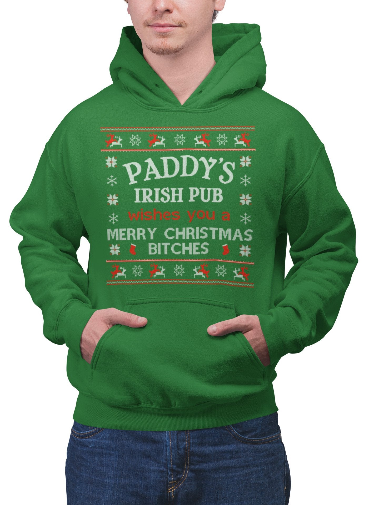 Paddy's Irish Pub Merry Christmas Hoodie