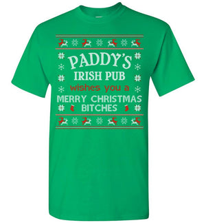 Paddy's Irish Pub Merry Christmas T-Shirt