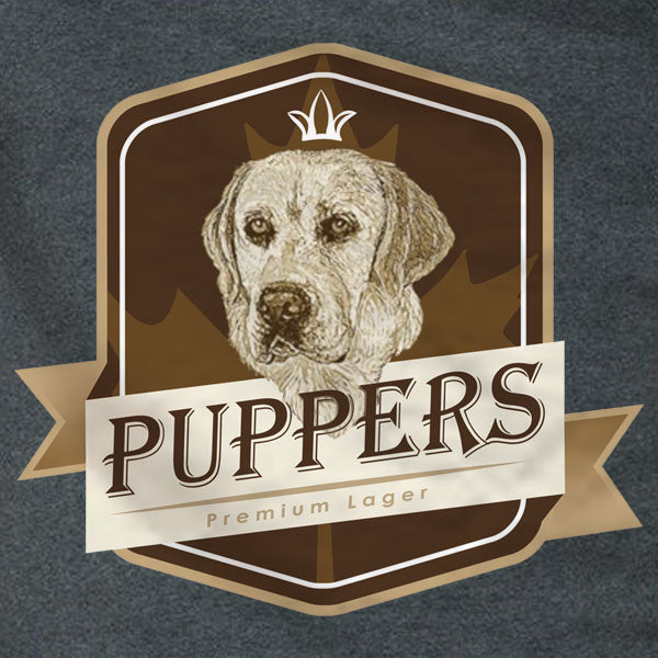 Puppers Premium Lager - Hoodie - Absurd Ink