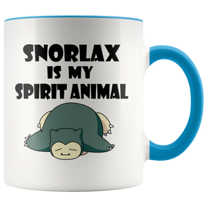 Snorlax Is My Spirit Animal - Mug