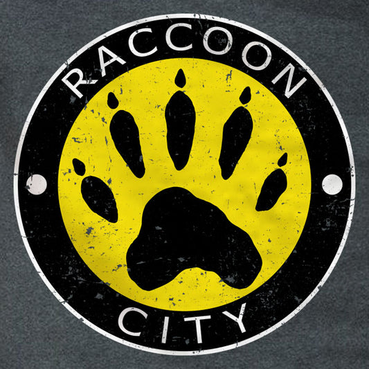 Raccoon City Paw Logo - Hoodie - Absurd Ink