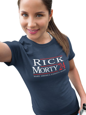 Rick Morty 24 - Ladies Tee